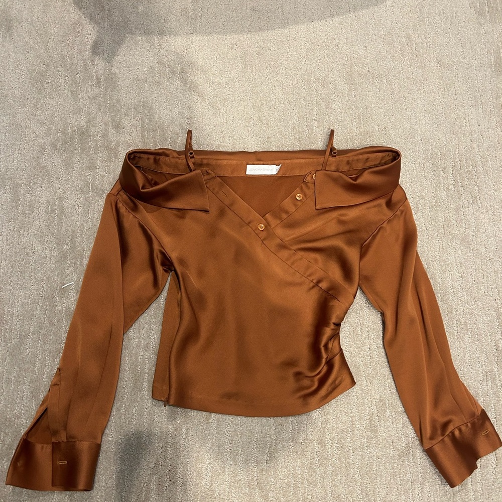 Simkhai Haley Silk Top